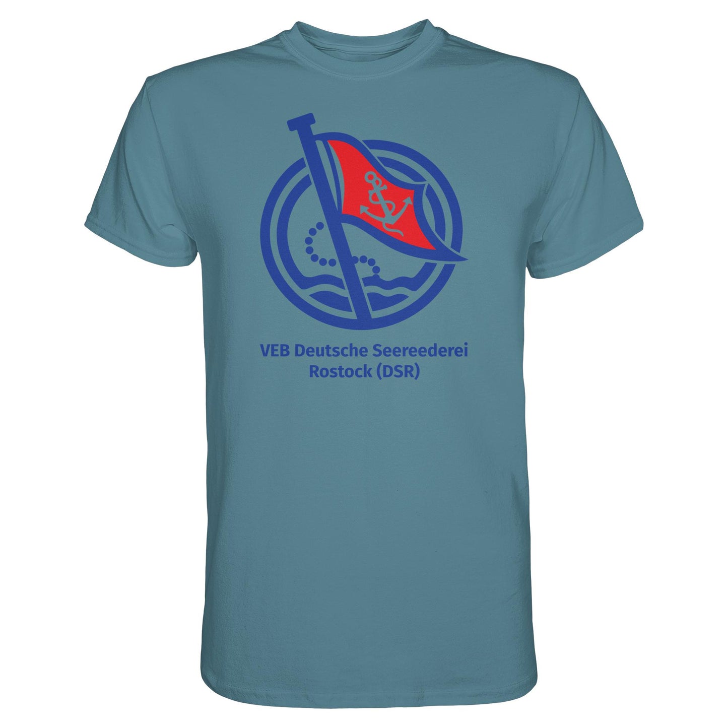 DDR Ostalgie Shirt Unisex • VEB DEUTSCHE SEEREEDEREI ROSTOCK (DSR)