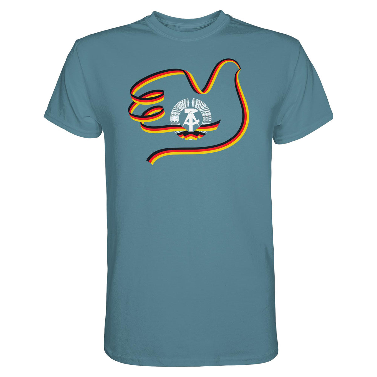 DDR Ostalgie Shirt Unisex • DDR - 40 JAHRE FRIEDEN IN DEUTSCHLAND (ORIGINAL-PLAKAT)