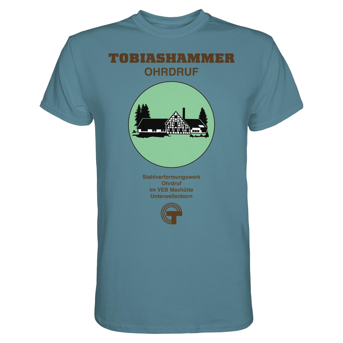 DDR Ostalgie Shirt Unisex • TOBIASHAMMER OHRDRUF - VEB MAXHÜTTE
