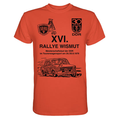 PREMIUM SHIRT UNISEX • 16. RALLYE WISMUT, MEISTERSCHAFTSLAUF DER DDR - 1979