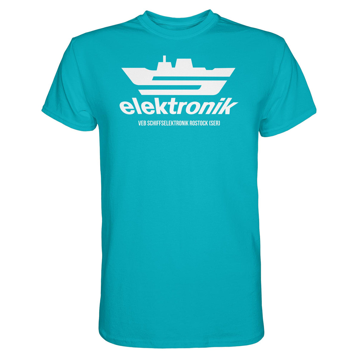 DDR Ostalgie Shirt Unisex • VEB SCHIFFSELEKTRONIK ROSTOCK
