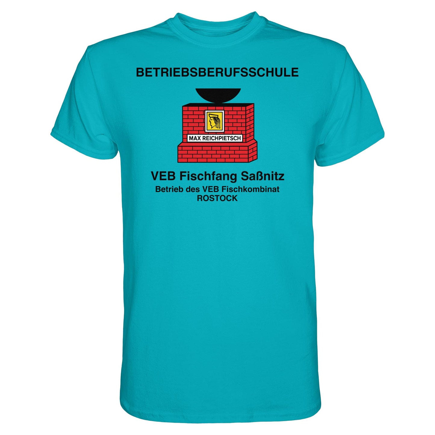 DDR Ostalgie Shirt Unisex • BETRIEBSBERUFSSCHULE MAX REICHPIETSCH