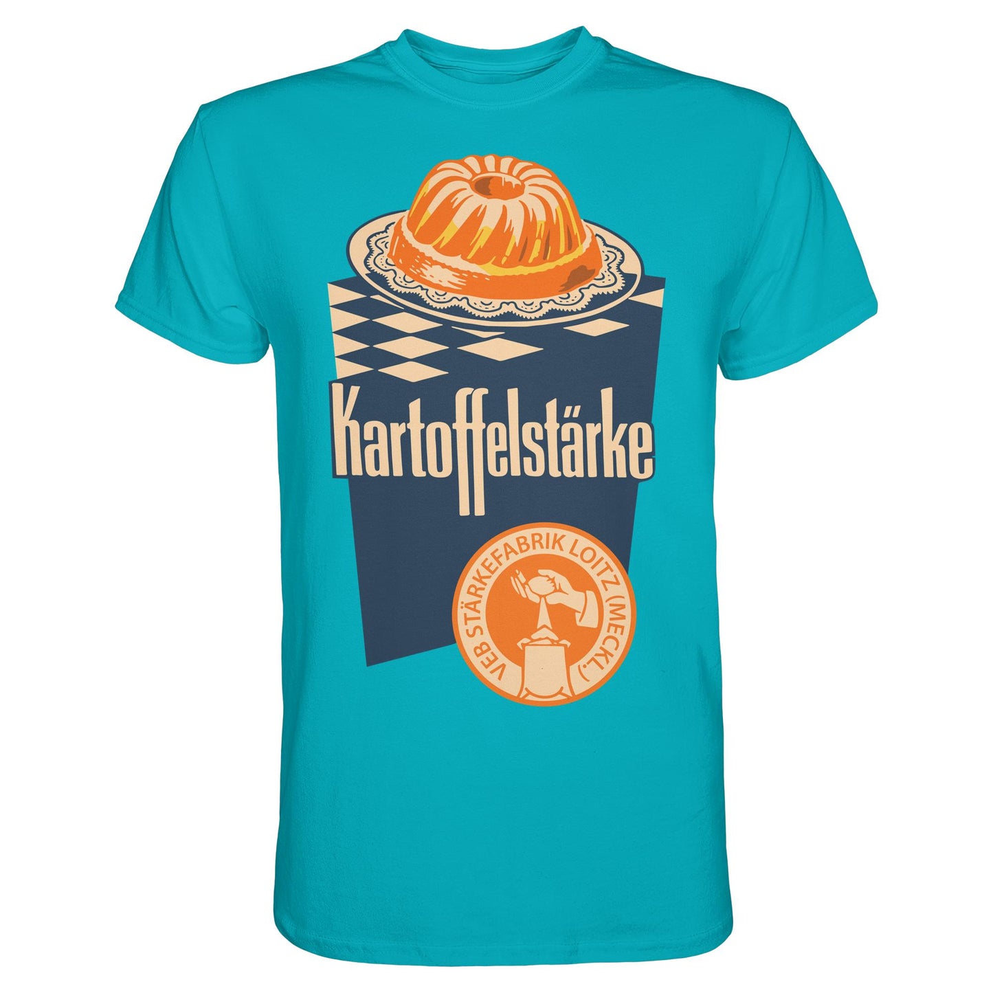 DDR Ostalgie Shirt Unisex • VEB KARTOFFELSTÄRKE - VEB STÄRKEFABRIK LOITZ