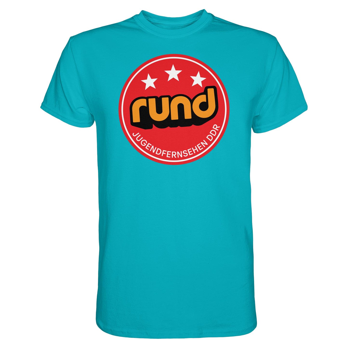 DDR Ostalgie Shirt Unisex • RUND - JUGENDFERNSEHEN DDR