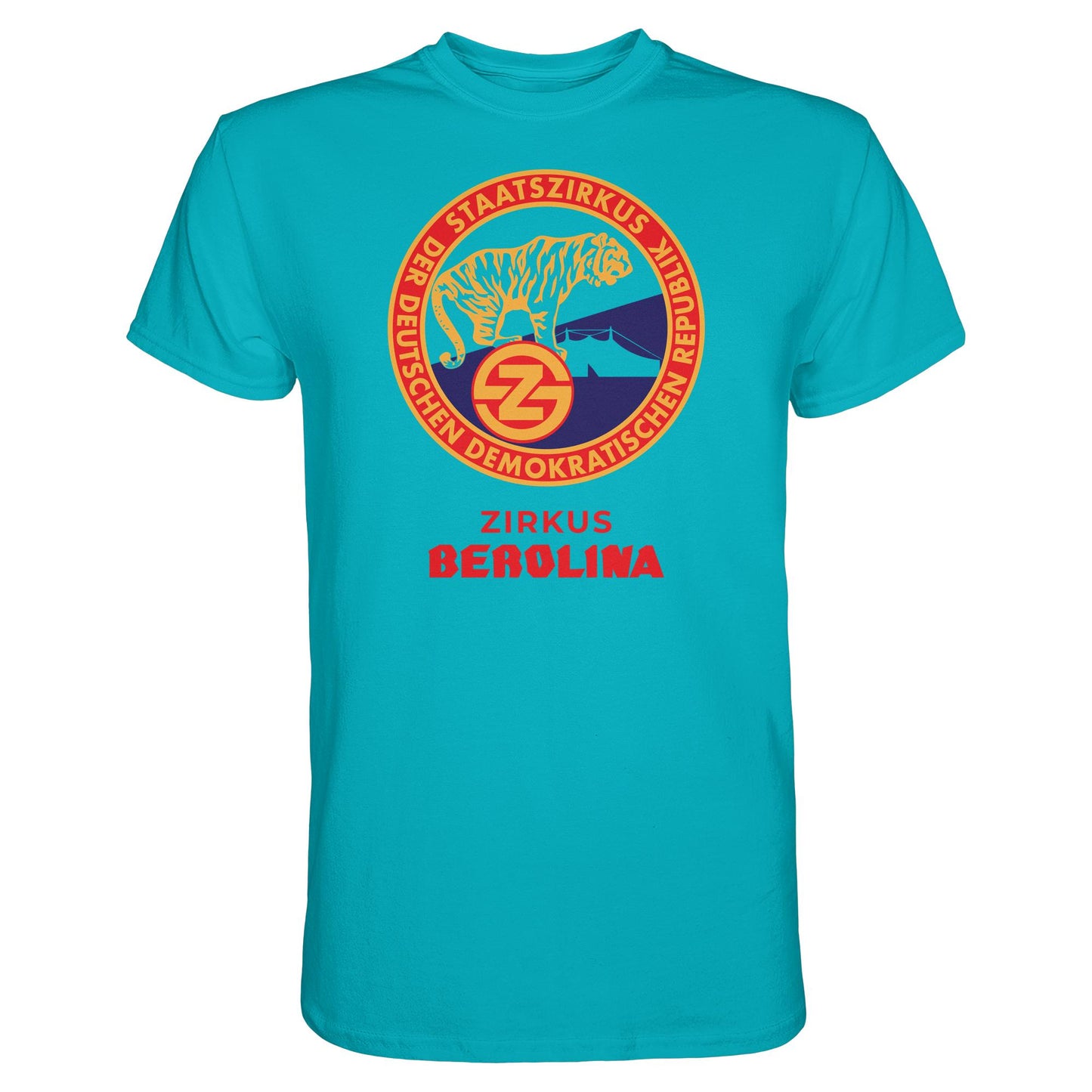 DDR Ostalgie Shirt Unisex • DDR STAATSZIRKUS BEROLINA