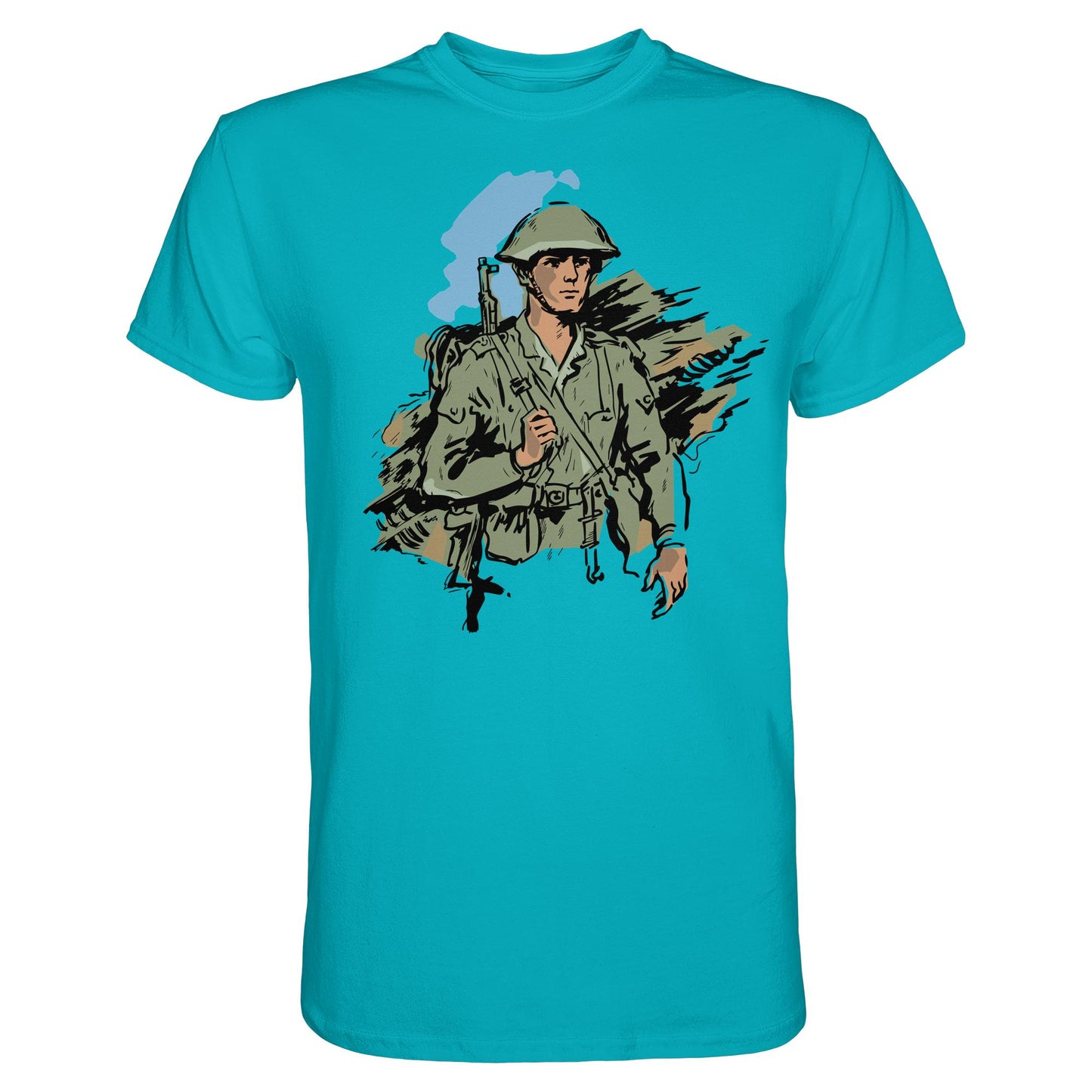 DDR Ostalgie Shirt Unisex • NVA-SOLDAT (ORIGINAL-ILLUSTRATION)