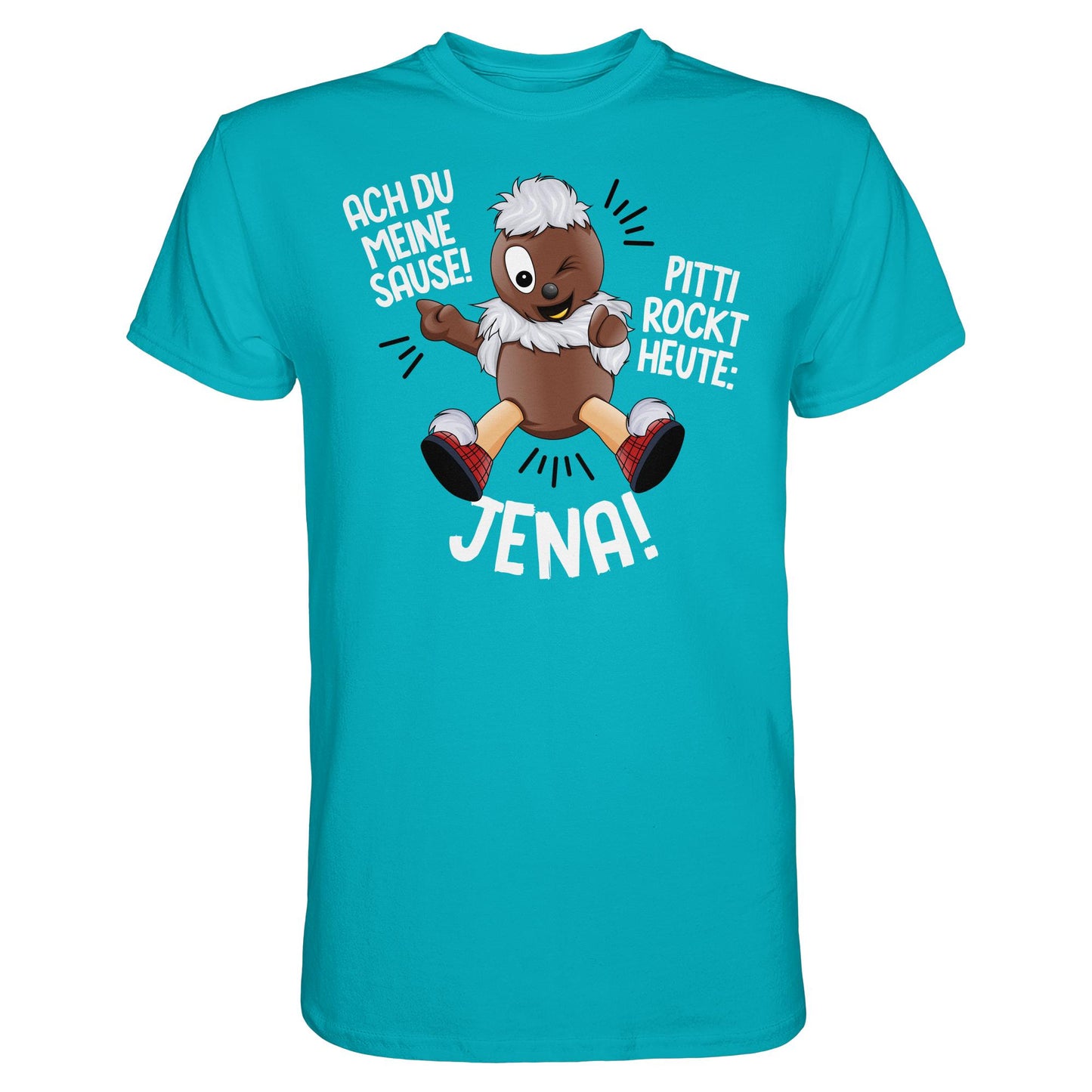 PITTI STADT-NICKI (SHIRT) • PITTI ROCKT HEUTE JENA!