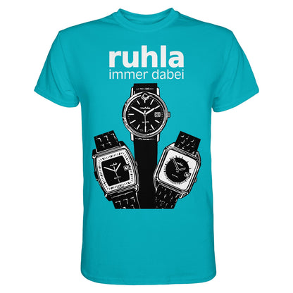 DDR Ostalgie Shirt Unisex • VEB UHRENWERK RUHLA (ORIGINAL PLAKAT)