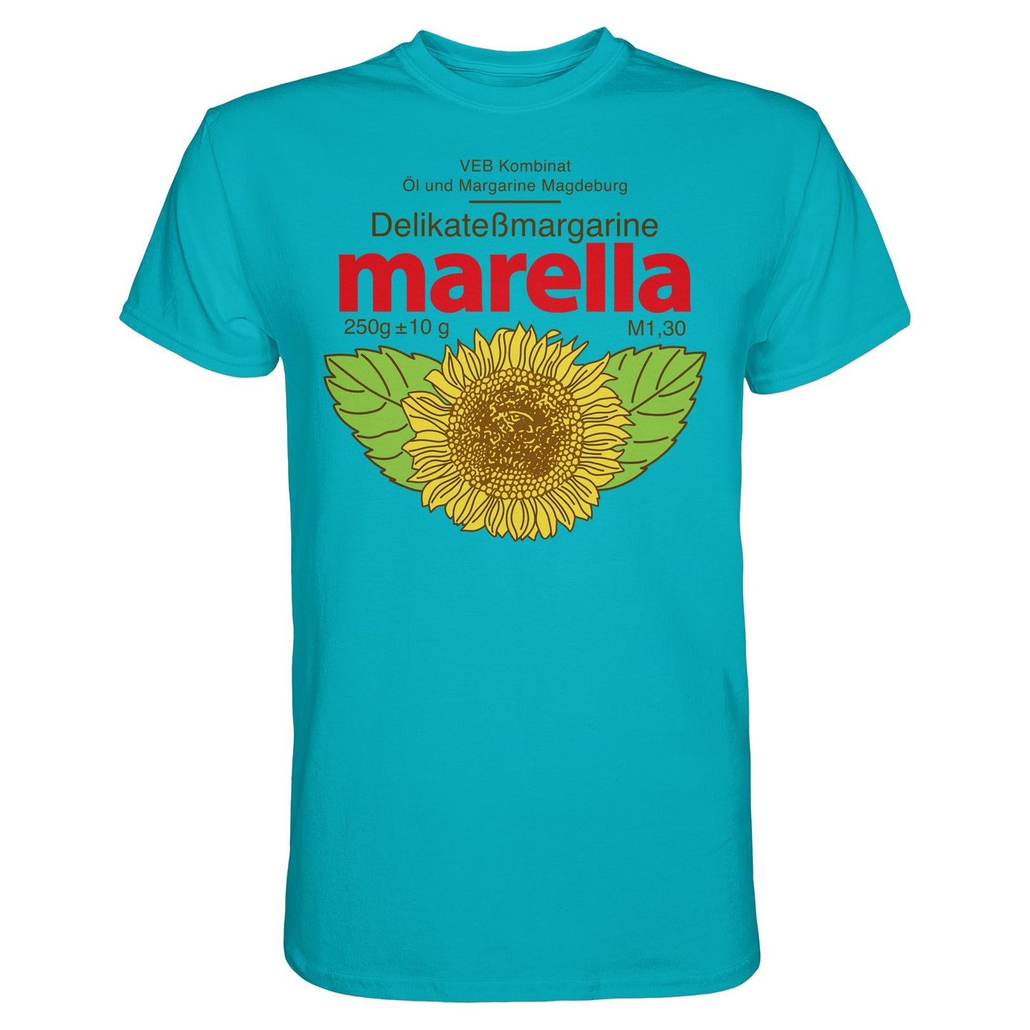 DDR Ostalgie Shirt Unisex • MARELLA MARGARINE - VEB KOMBINAT ÖL MAGDEBURG