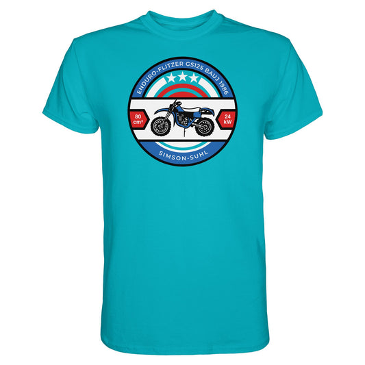 PREMIUM SHIRT UNISEX • SIMSON ENDURO GS125 - ORIGINAL BIERDECKEL