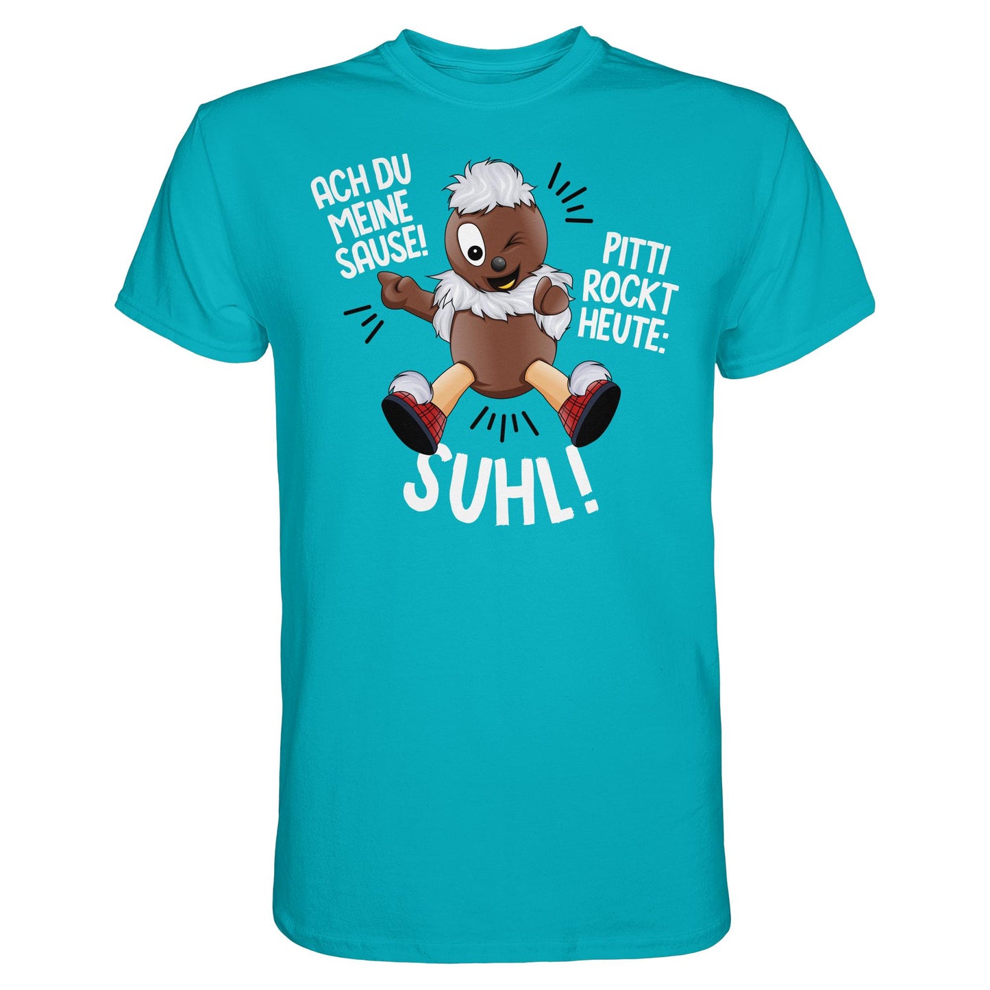 PITTI STADT-NICKI (SHIRT) • PITTI ROCKT HEUTE SUHL!