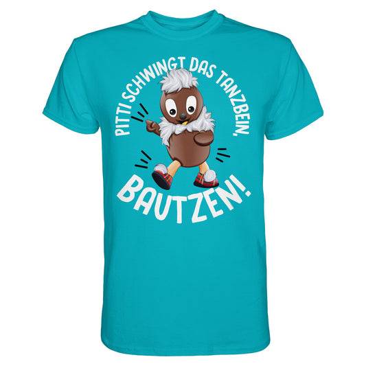 PITTI STADT-NICKI (SHIRT) • PITTI SCHWINGT DAS TANZBEIN, BAUTZEN!
