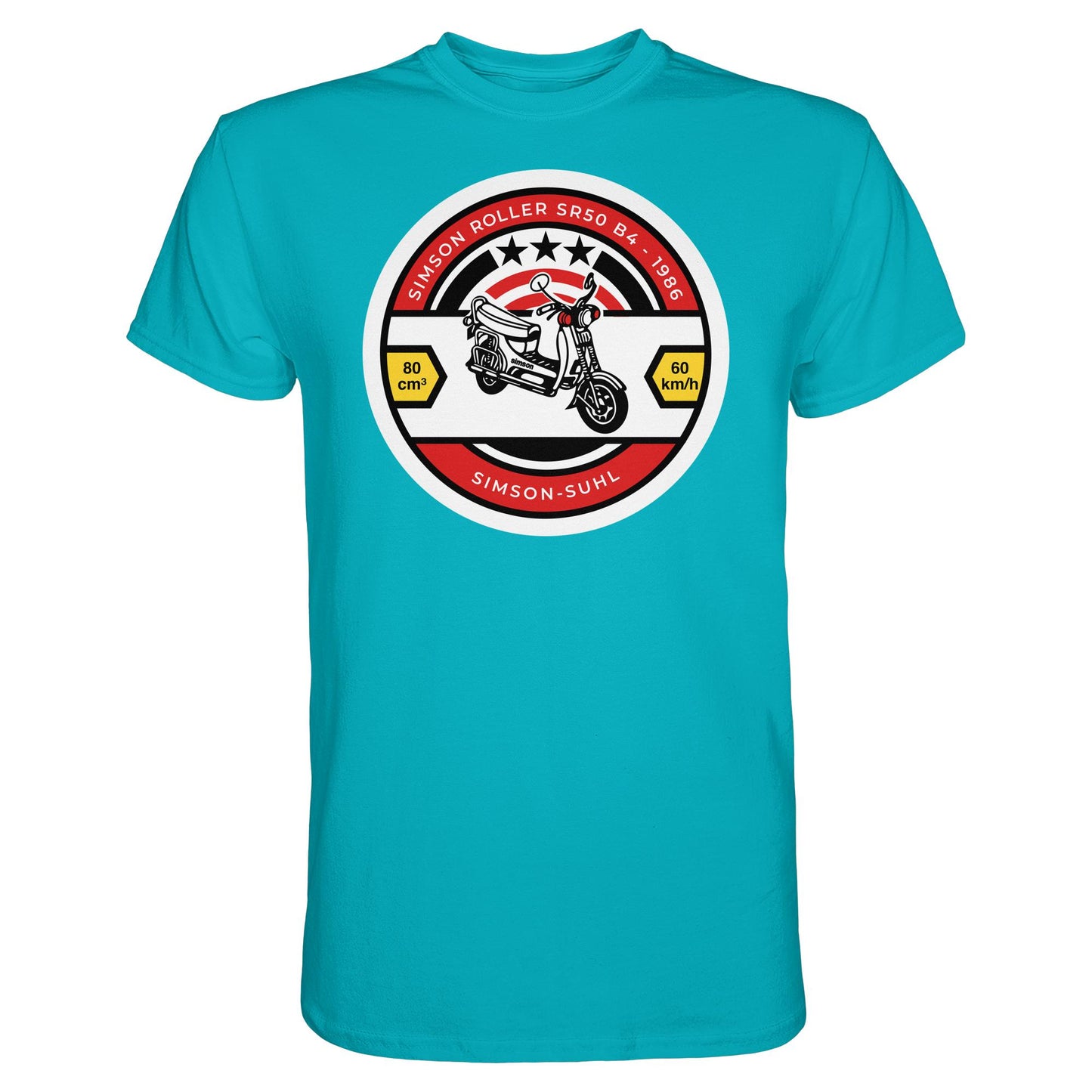 DDR Ostalgie Shirt Unisex • SIMSON SR50 - ORIGINAL BIERDECKEL