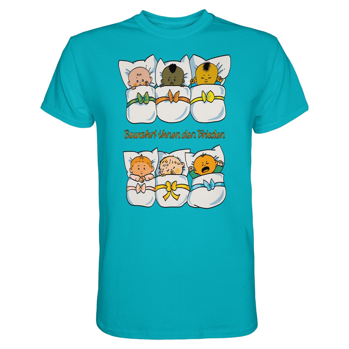 DDR Ostalgie Shirt Unisex • BEWAHRT IHNEN DEN FRIEDEN (DDR ORIGINAL-PLAKAT)