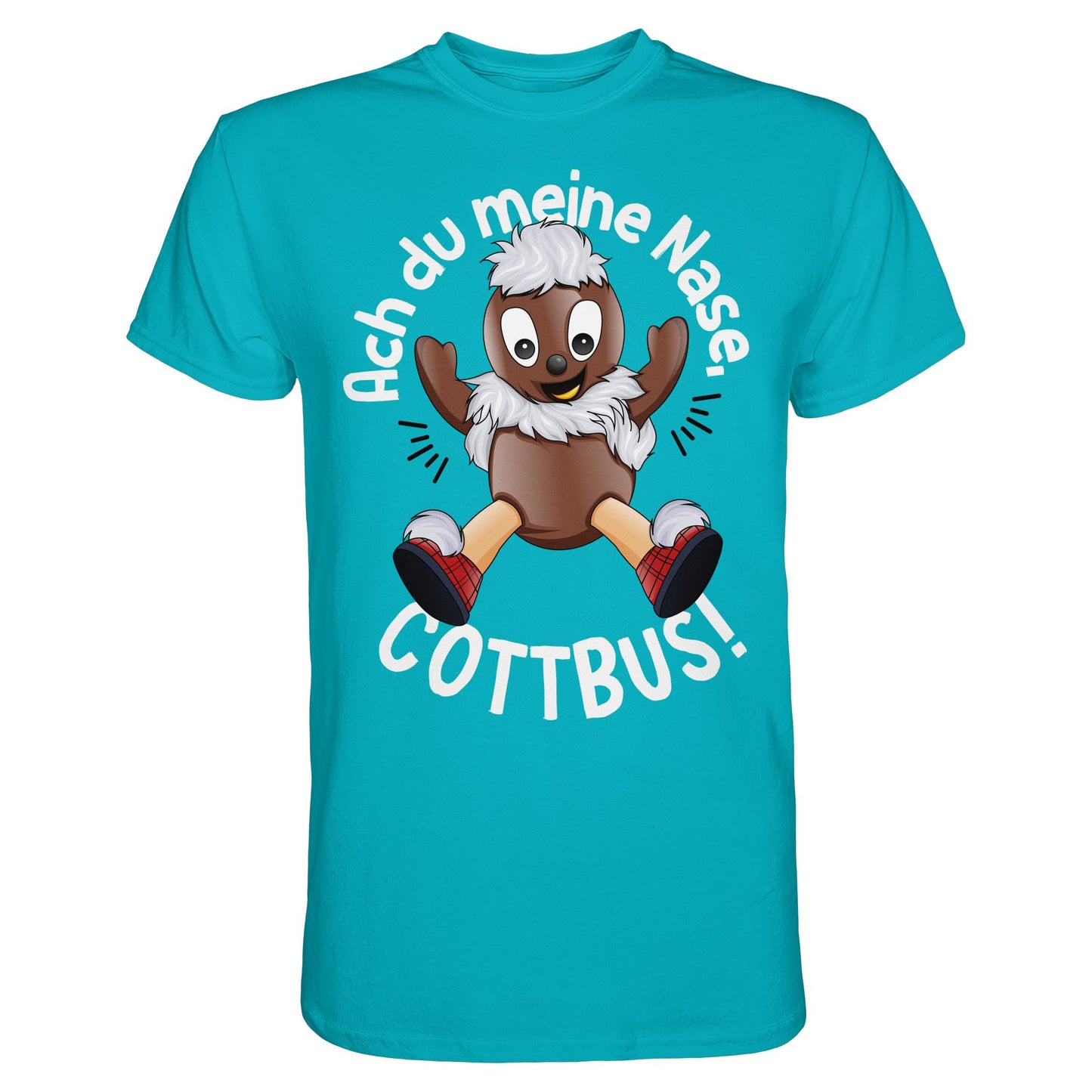 PITTI STADT-NICKI (SHIRT) • ACH DU MEINE NASE COTTBUS!