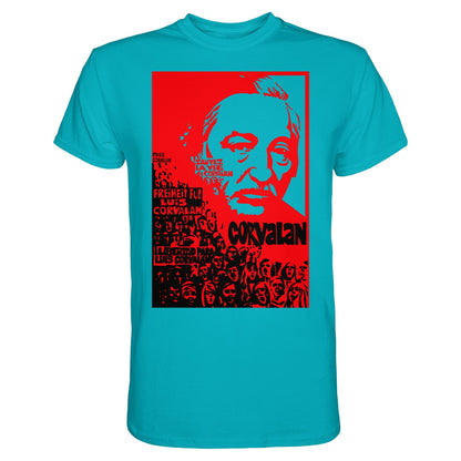 DDR Ostalgie Shirt Unisex • FREIHEIT FÜR LUIS CORVALAN (DDR ORIGINAL-PLAKAT)