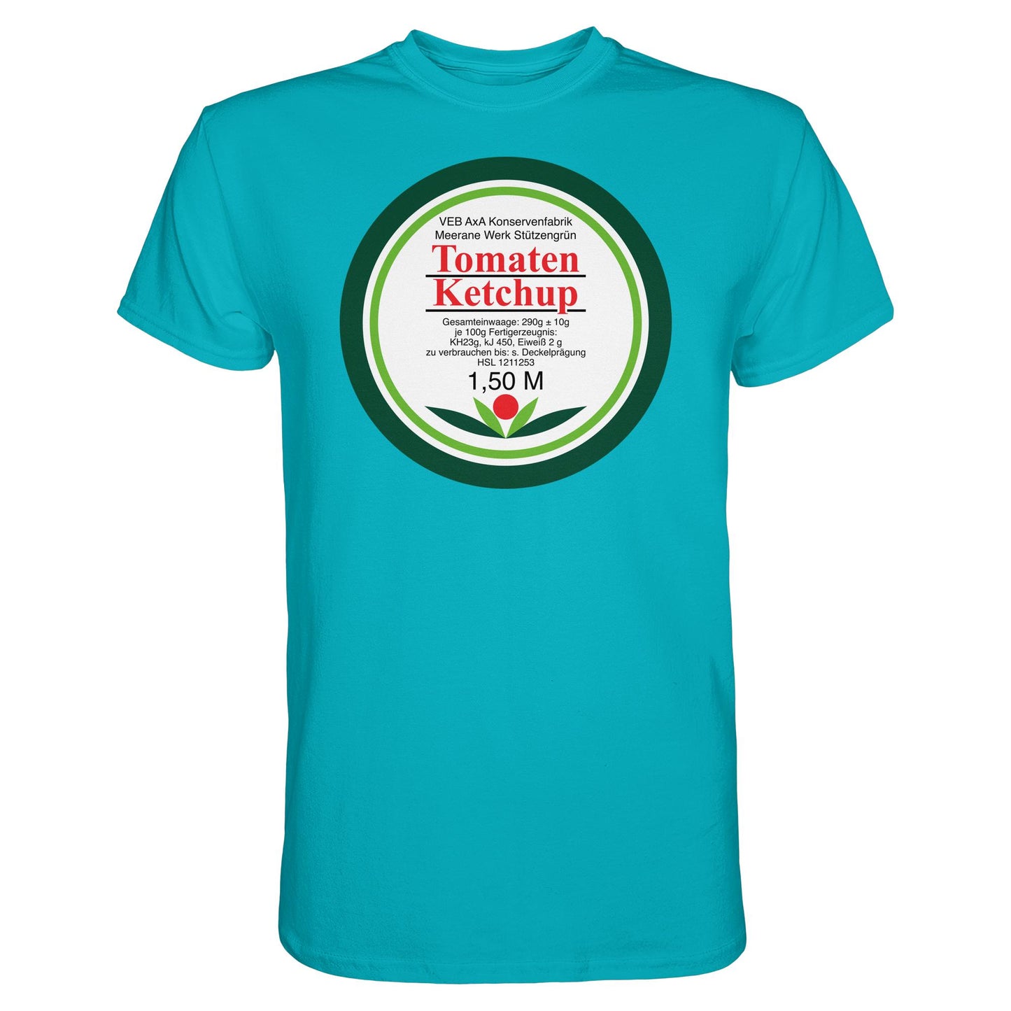 DDR Ostalgie Shirt Unisex • VEB AXA KONSERVEN MEERANE - TOMATEN-KETCHUP
