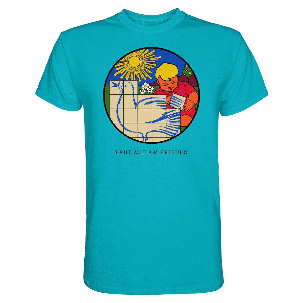 BAUT MIT AM FRIEDEN | DDR Ostalgie Shirt Unisex