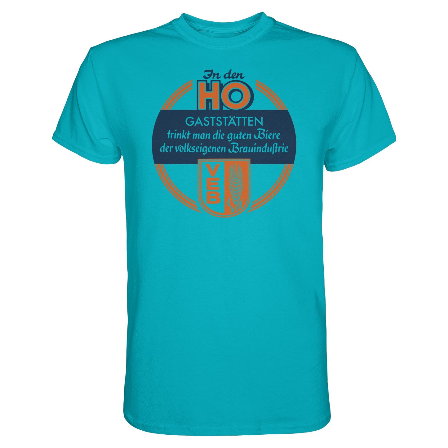 DDR Ostalgie Shirt Unisex • HO - VOLKSEIGENE BRAUINDUSTRIE