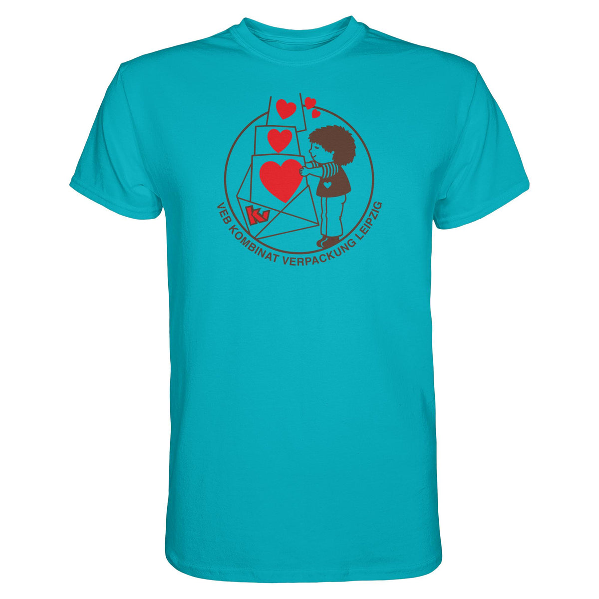 DDR Ostalgie Shirt Unisex • VEB KOMBINAT VERPACKUNG LEIPZIG