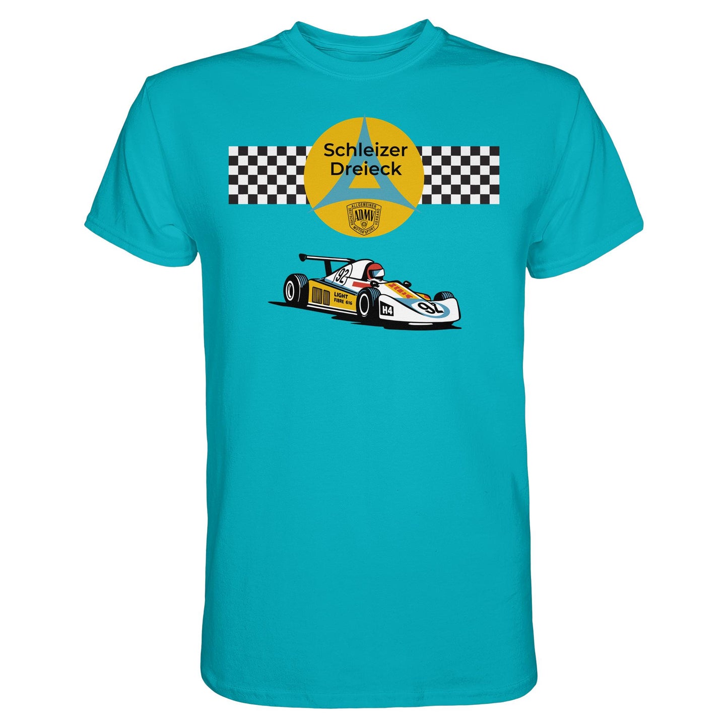 DDR Ostalgie Shirt Unisex • SCHLEIZER DREIECK DDR (ORIGINAL-WIMPEL)