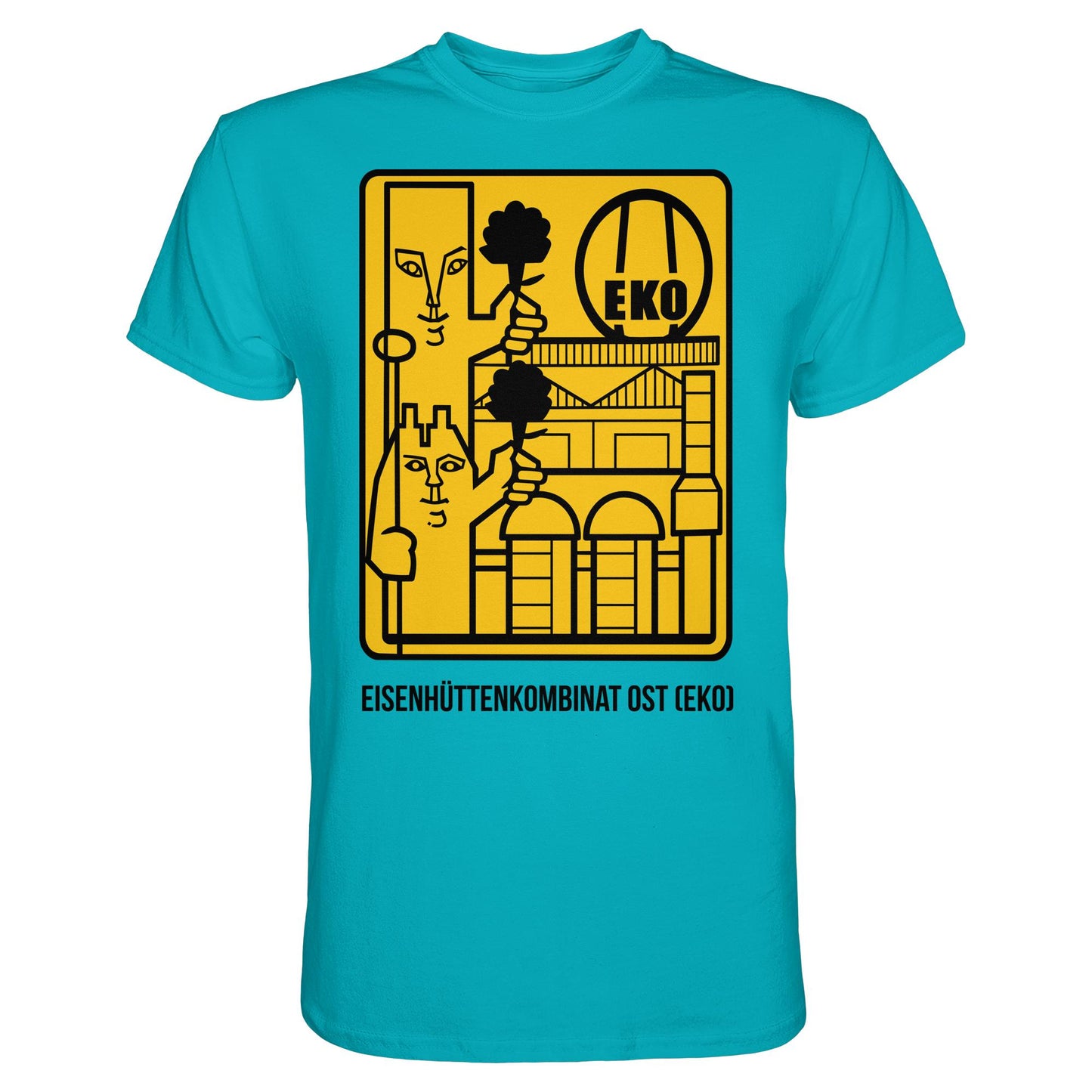 DDR Ostalgie Shirt Unisex • EISENHÜTTENKOMBINAT OST (EKO)
