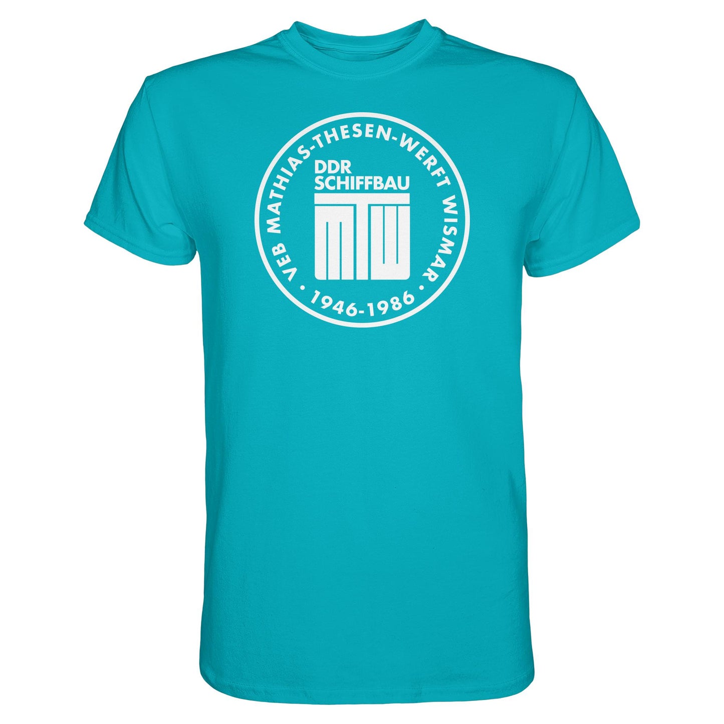 DDR Ostalgie Shirt Unisex • MATHIAS-THESEN-WERFT WISMAR