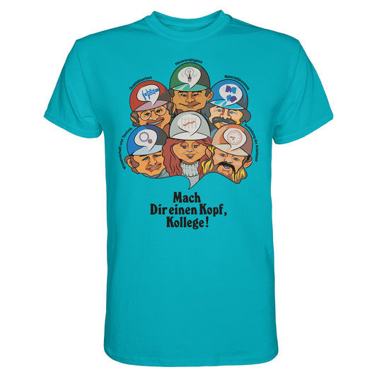 DDR Ostalgie Shirt Unisex • MACH DIR EINEN KOPF, KOLLEGE