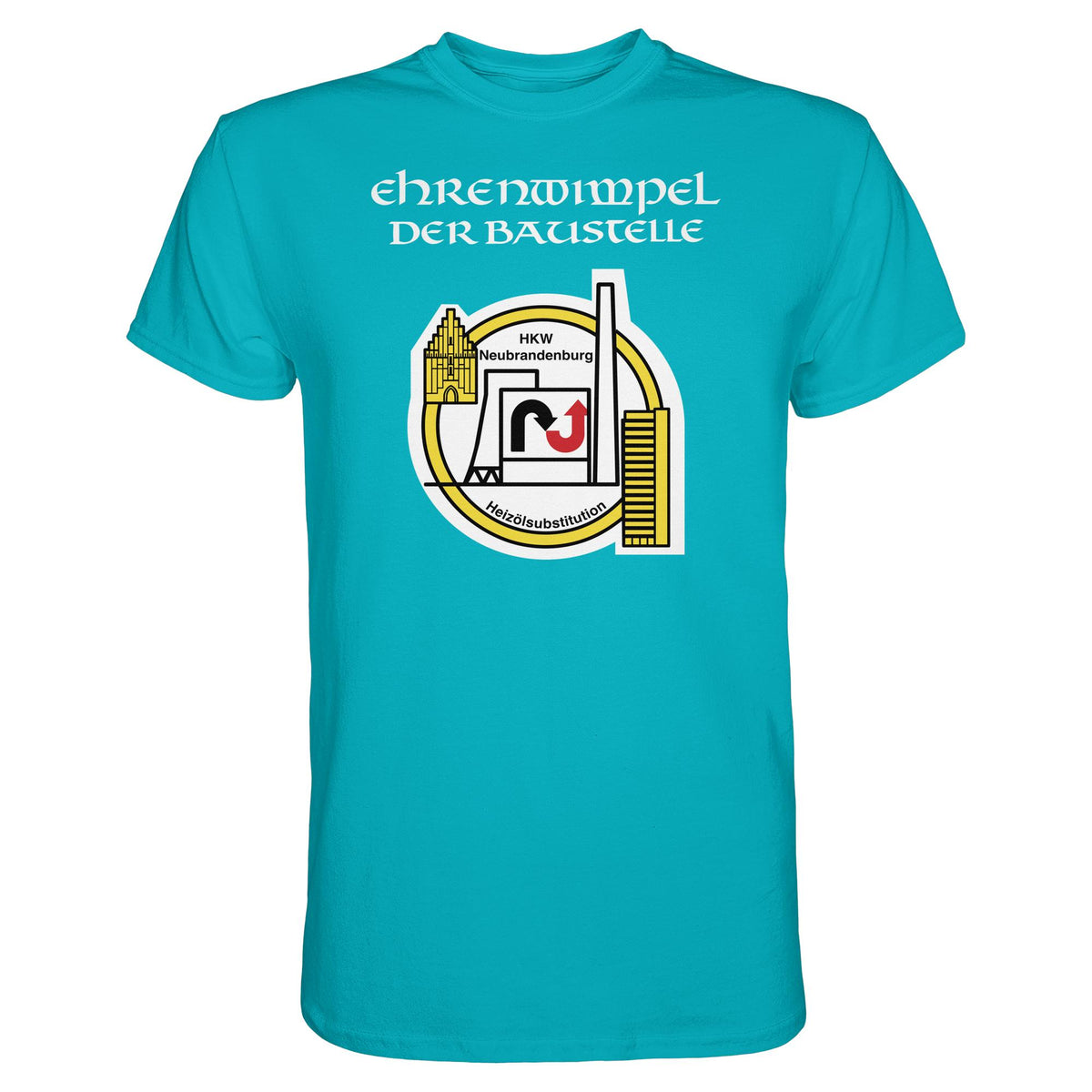 DDR Ostalgie Shirt Unisex • EHRENWIMPEL HKW NEUBRANDENBURG