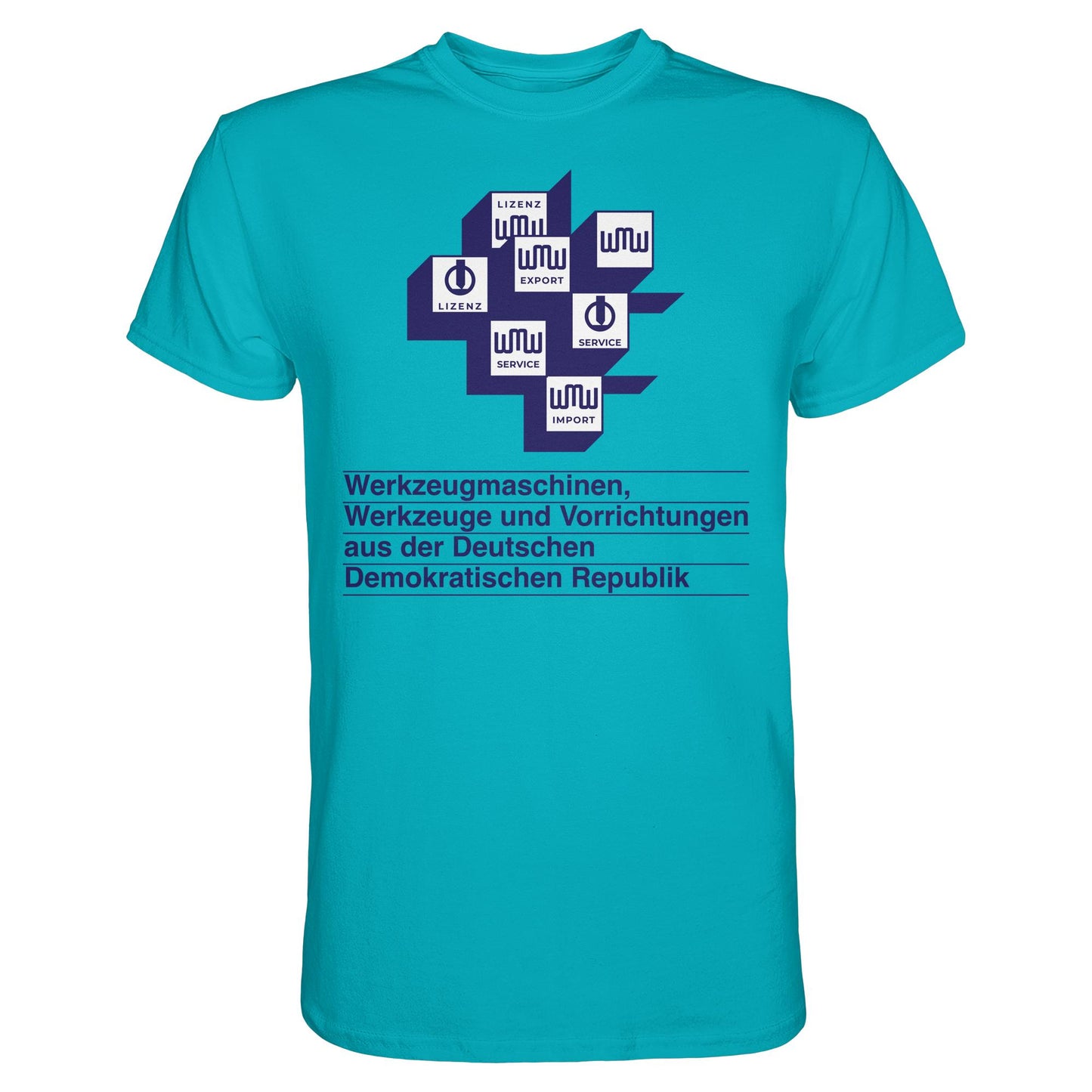 DDR Ostalgie Shirt Unisex • WMW WERKZEUGMASCHINEN DER DDR