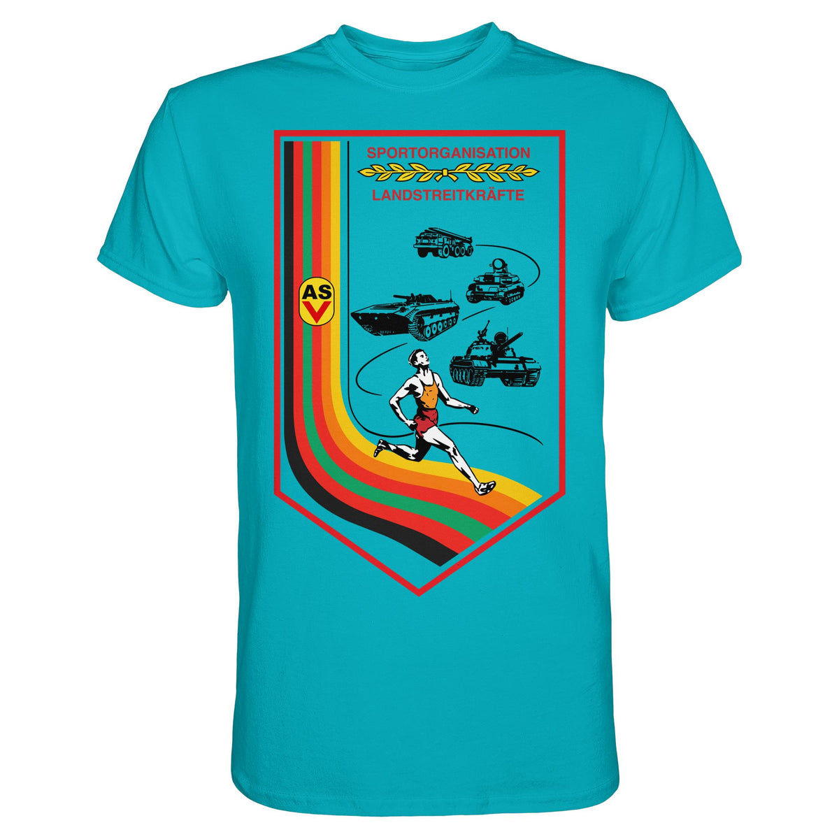 NVA ASV - SPORTORGANISATION LANDSTREITKRÄFTE | DDR Ostalgie Shirt Unisex
