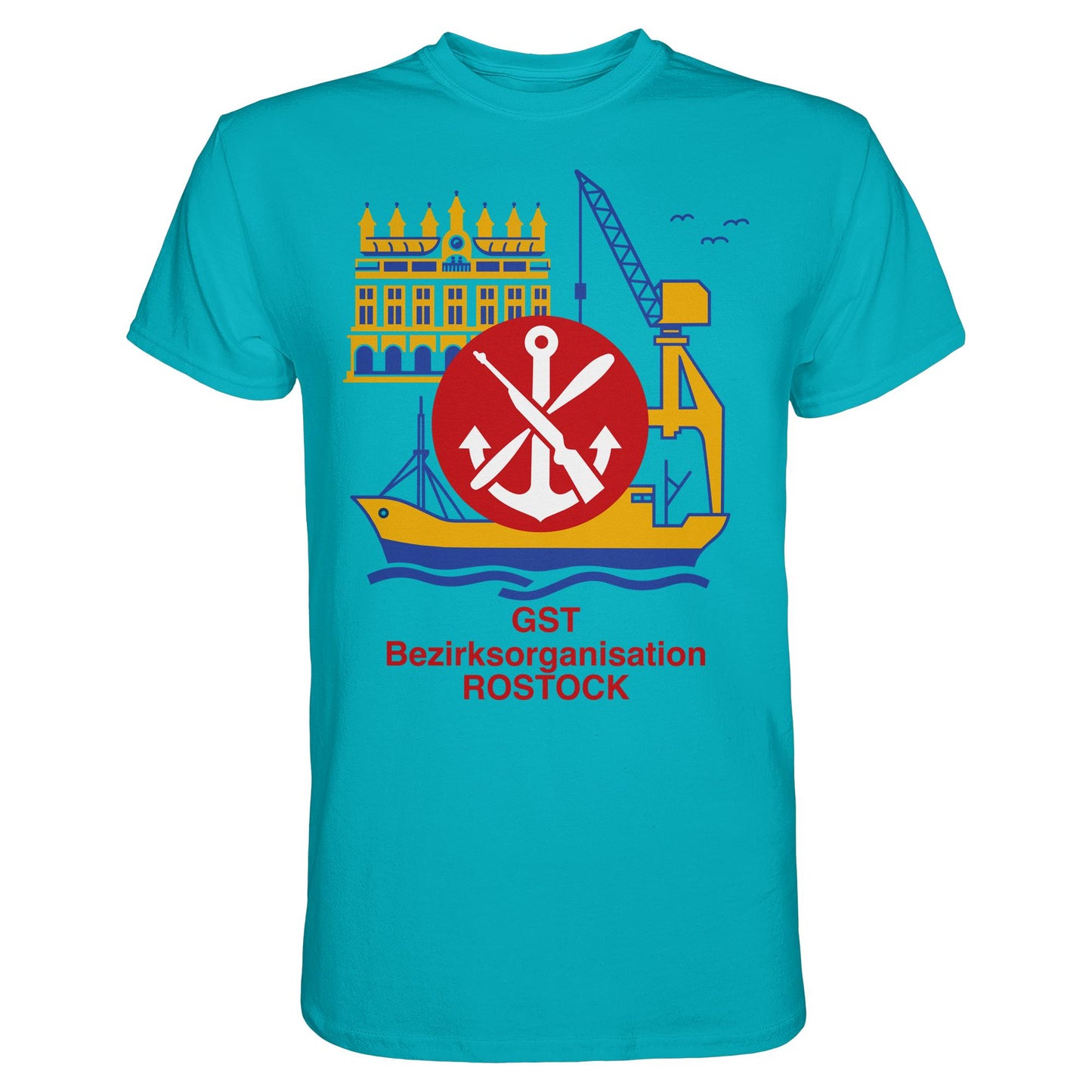DDR Ostalgie Shirt Unisex • GST ROSTOCK