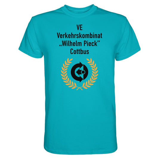 DDR Ostalgie Shirt Unisex • VE VERKEHRSKOMBINAT WILHELM PIECK COTTBUS