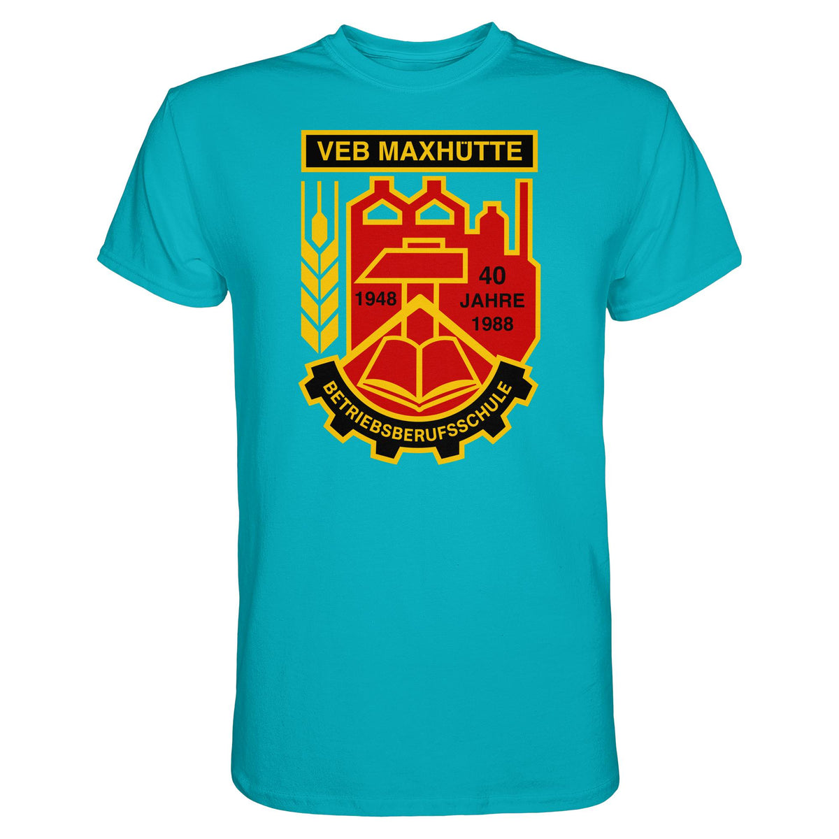 VEB MAXHÜTTE - BETRIEBSBERUFSSCHULE | DDR Ostalgie Shirt Unisex