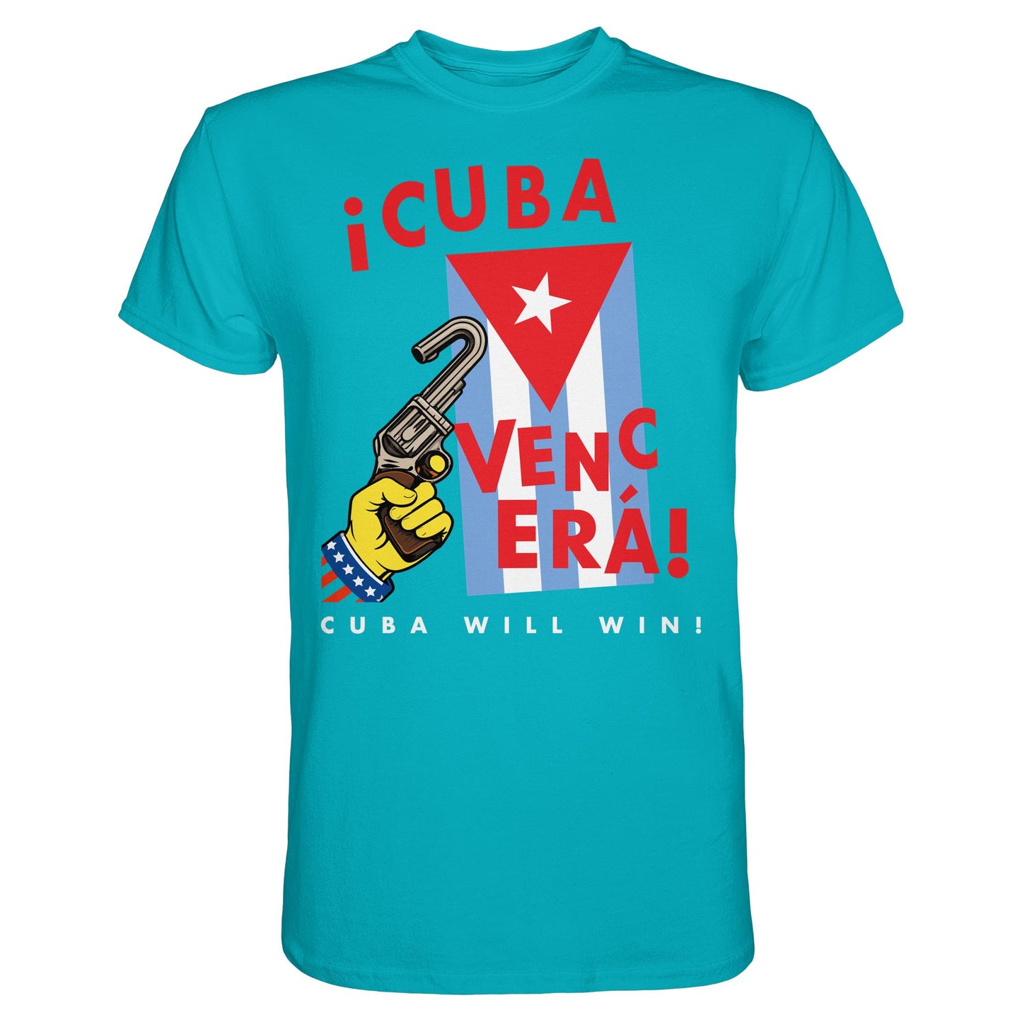 DDR Ostalgie Shirt Unisex • VENCERÁ! CUBA WILL WIN! (ORIGINAL POSTER KUBA)