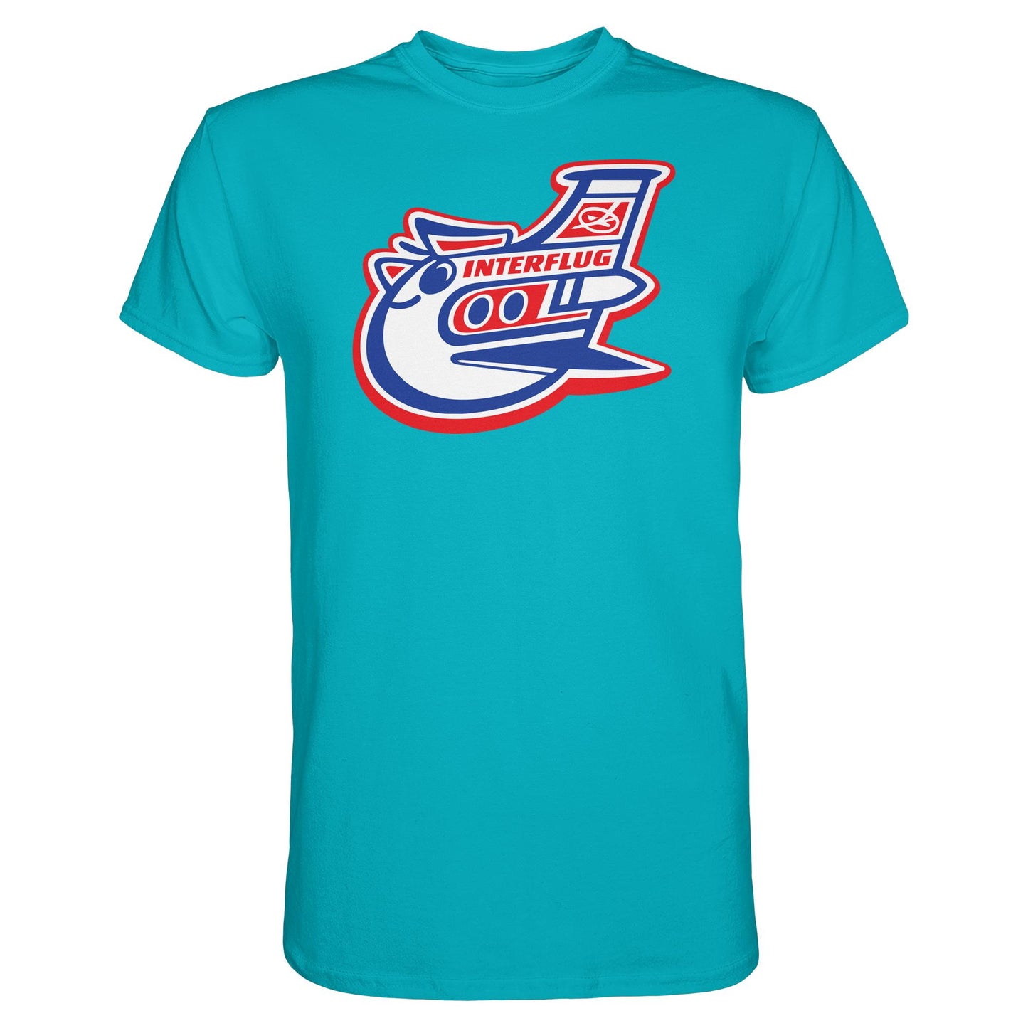 DDR Ostalgie Shirt Unisex • INTERFLUG (ORIGINAL PIN)