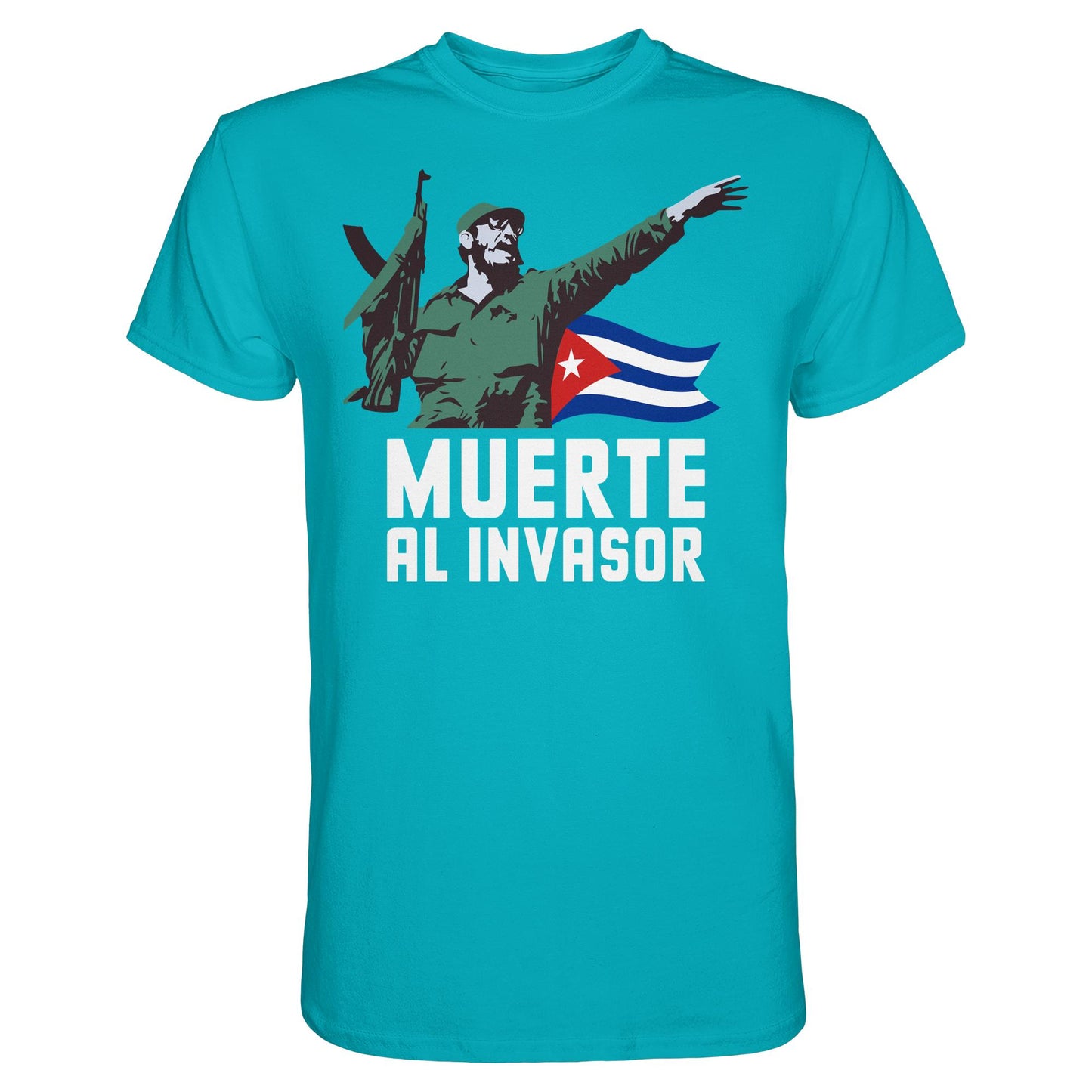 DDR Ostalgie Shirt Unisex • KUBA - MUERTE AL INVASOR