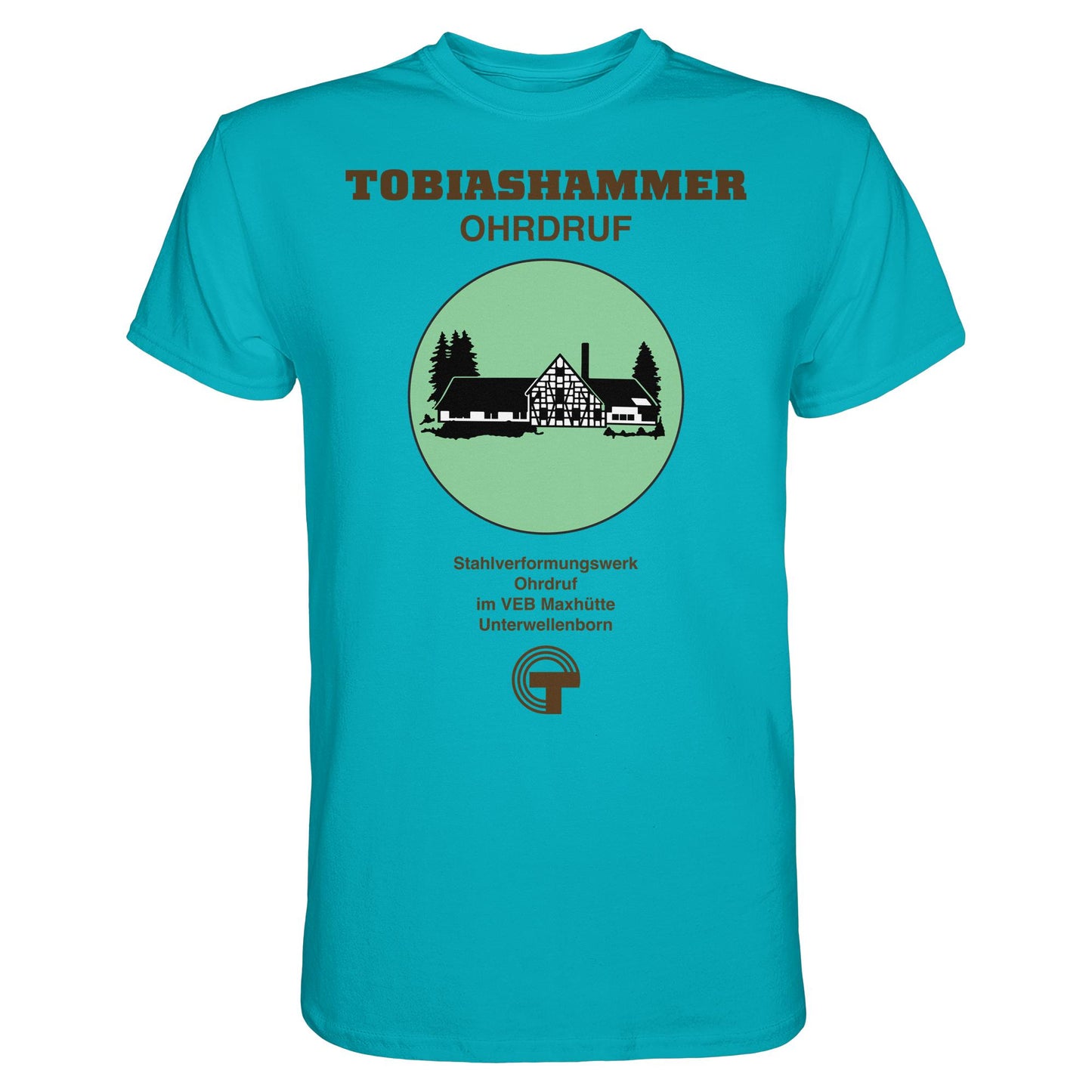DDR Ostalgie Shirt Unisex • TOBIASHAMMER OHRDRUF - VEB MAXHÜTTE