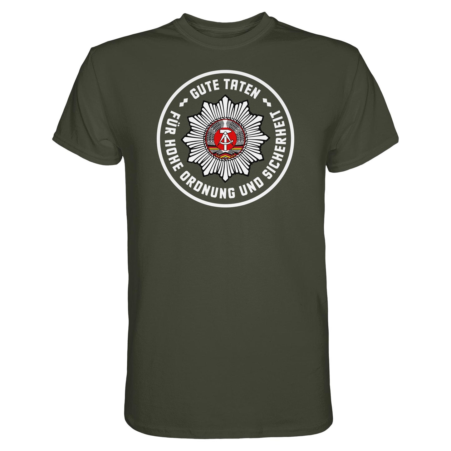 DDR Ostalgie Shirt Unisex • ABZEICHEN VOLKSPOLIZEI FÜR JUNGE PIONIERE