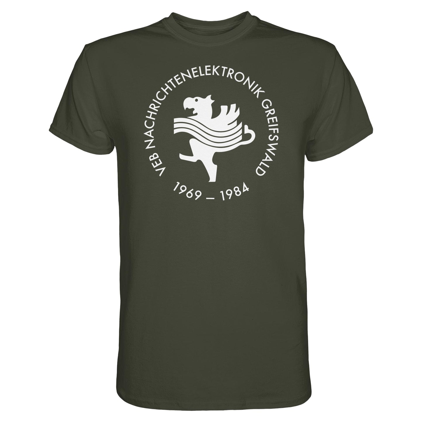 DDR Ostalgie Shirt Unisex • VEB NACHRICHTENELEKTRONIK GREIFSWALD