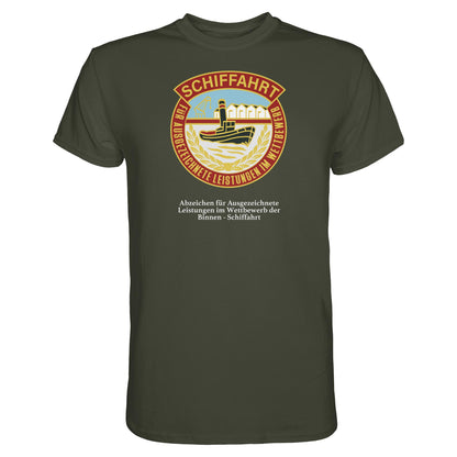 PREMIUM SHIRT UNISEX • BINNEN-SCHIFFAHRT - ABZEICHEN FÜR AUSGEZEICHNETE LEISTUNGEN