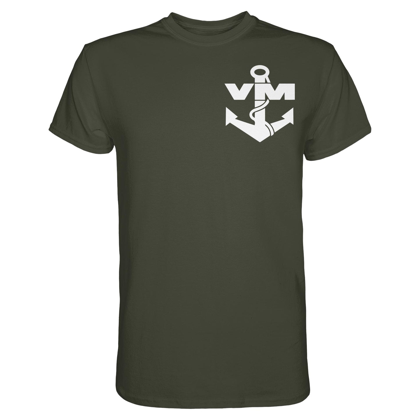 DDR Ostalgie Shirt Unisex • NVA EMBLEM - VOLKSMARINE SEESTREITKRÄFTE - DUNKEL