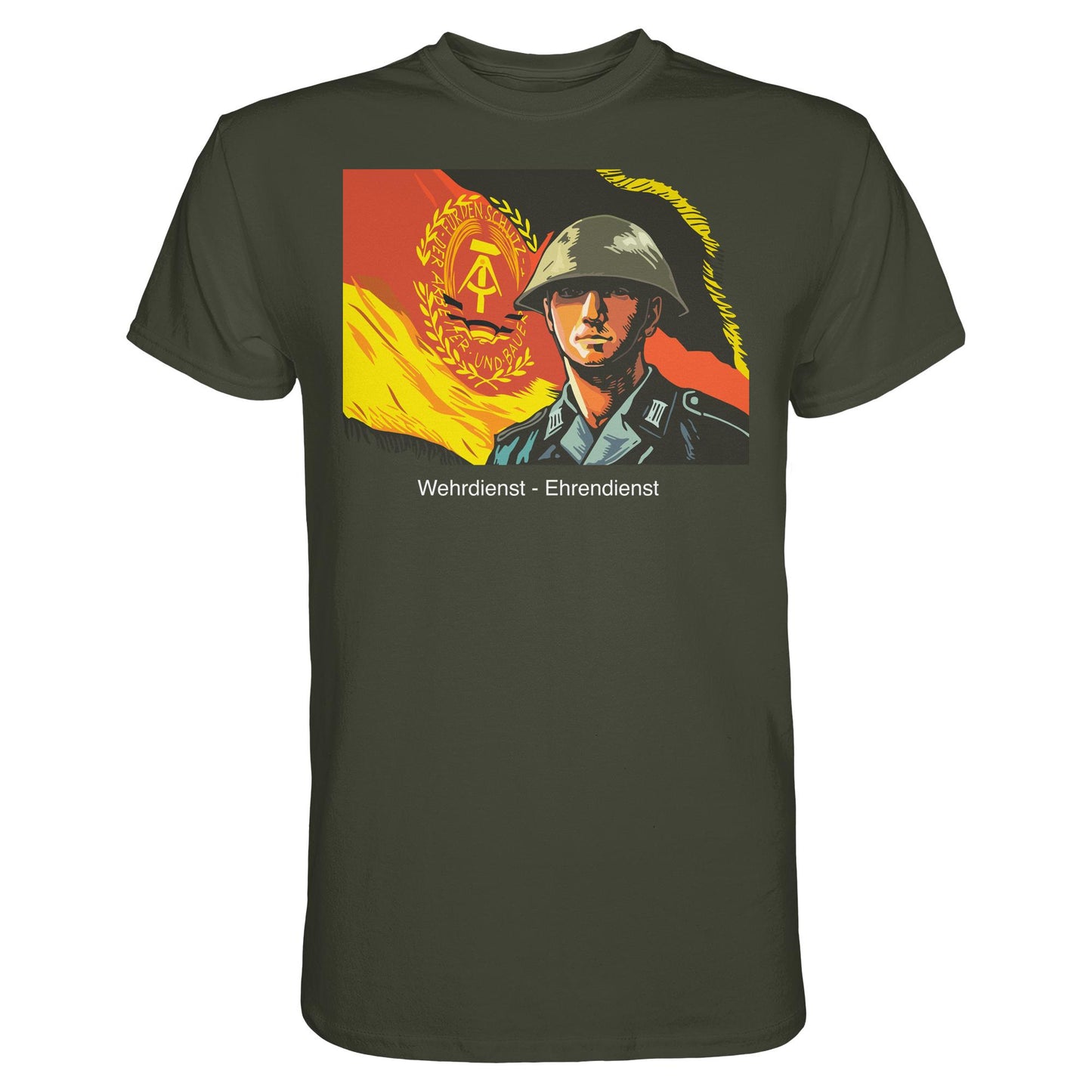 DDR Ostalgie Shirt Unisex • NVA WEHRDIENST - EHRENDIENST