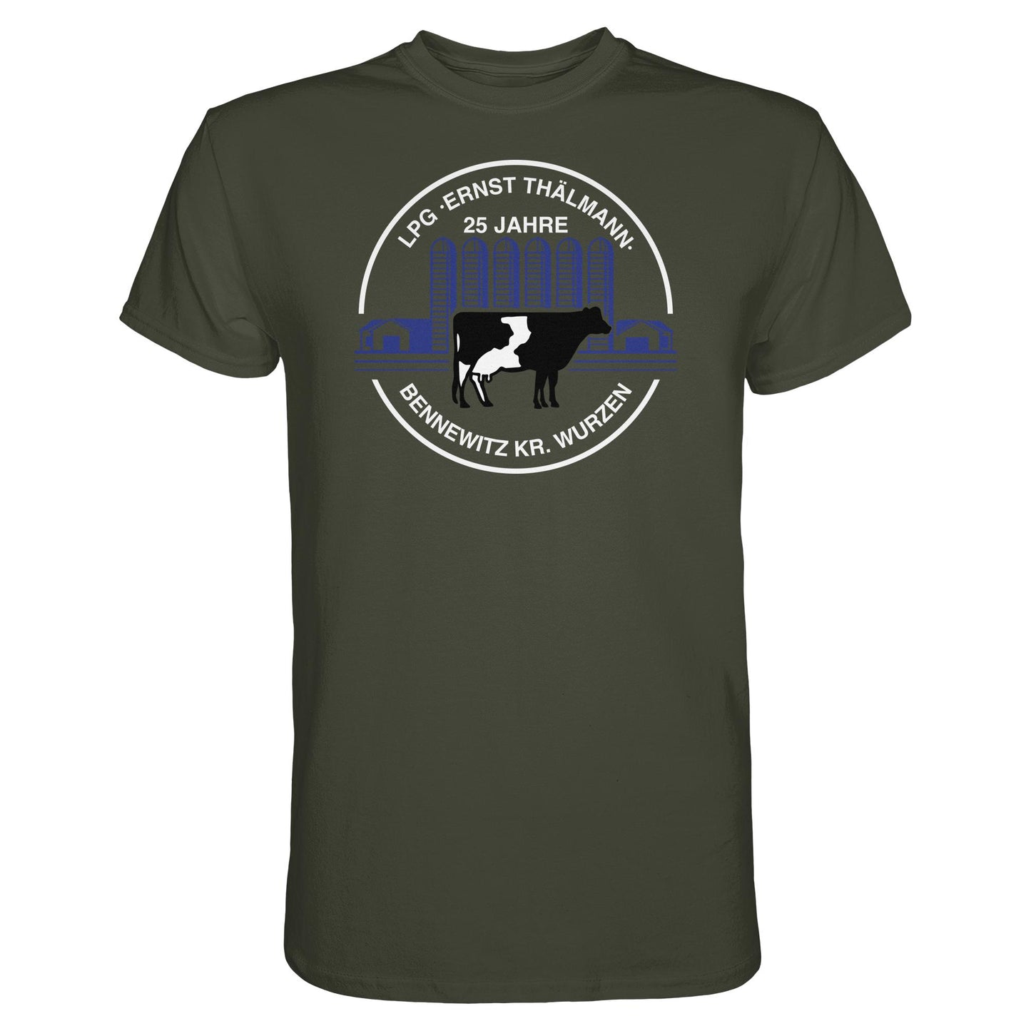 DDR Ostalgie Shirt Unisex • LPG ERNST THÄLMANN BENNEWITZ - WURZEN
