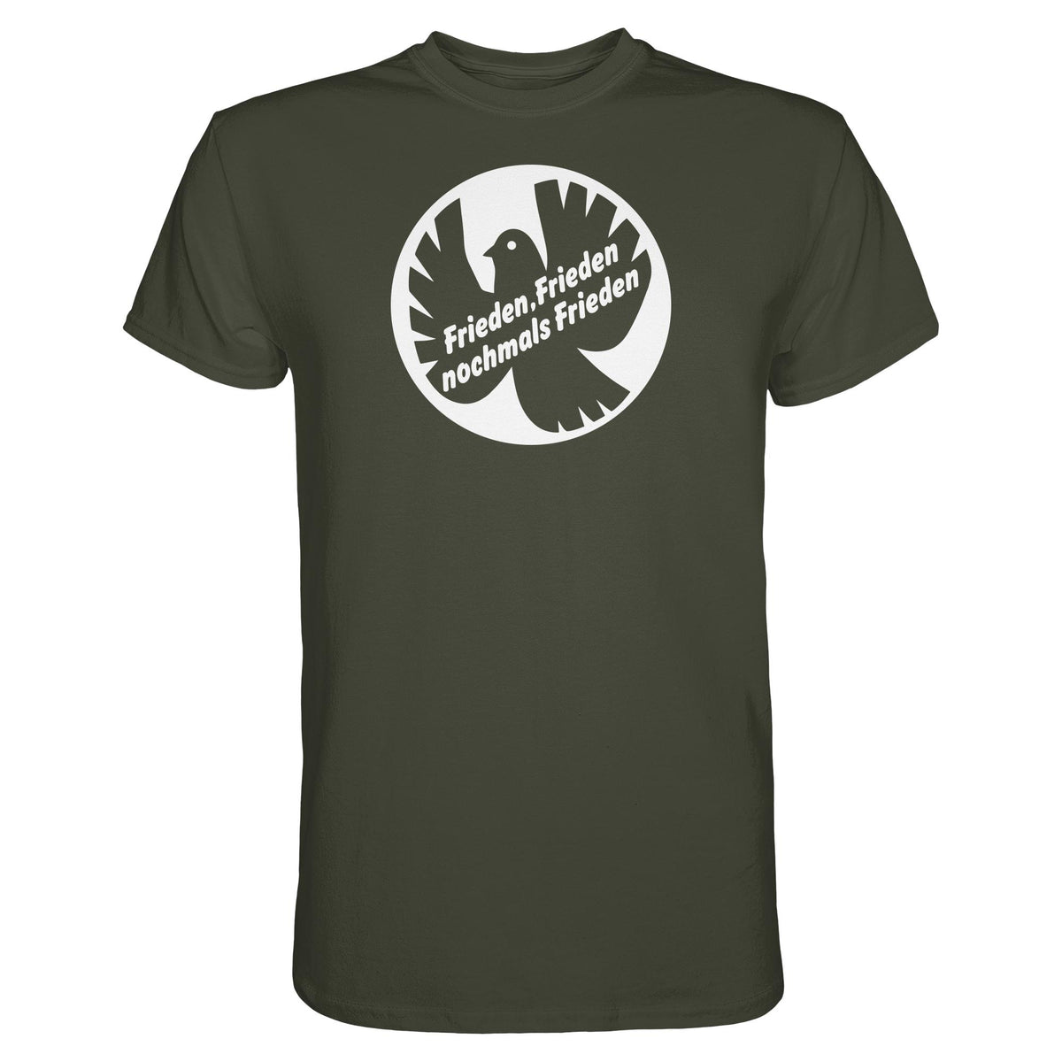 DDR Ostalgie Shirt Unisex • FRIEDEN, FRIEDEN NOCHMALS FRIEDEN (ORIGINAL BANNER)