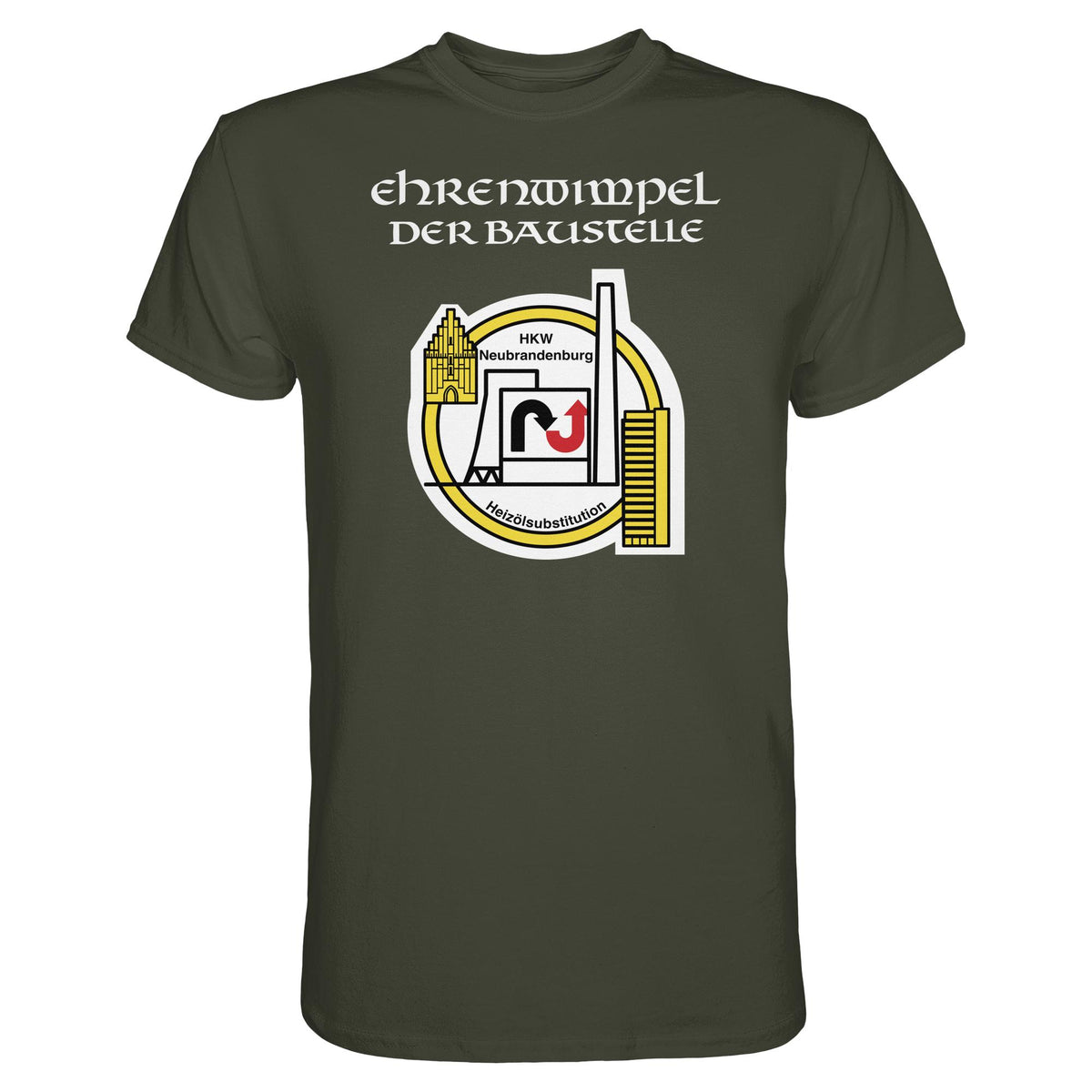 DDR Ostalgie Shirt Unisex • EHRENWIMPEL HKW NEUBRANDENBURG
