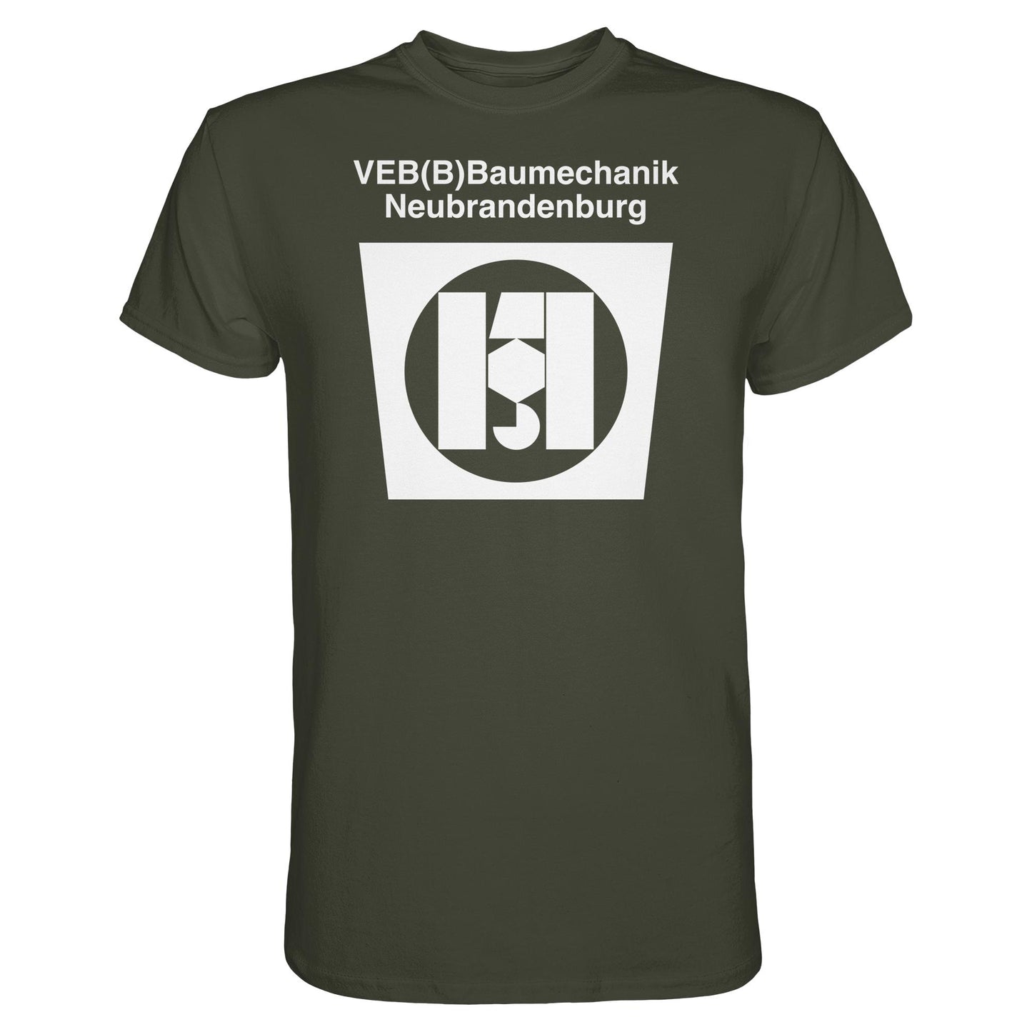 DDR Ostalgie Shirt Unisex • VEB BAUMECHANIK NEUBRANDENBURG