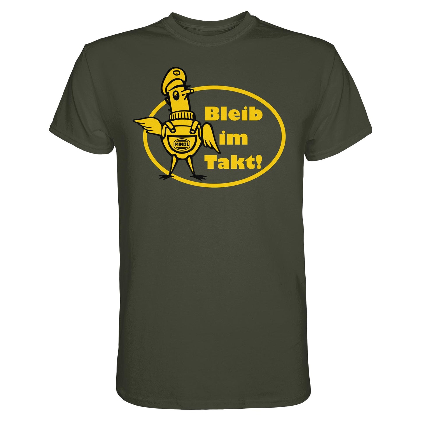 DDR Ostalgie Shirt Unisex • MINOL - BLEIB IM TAKT