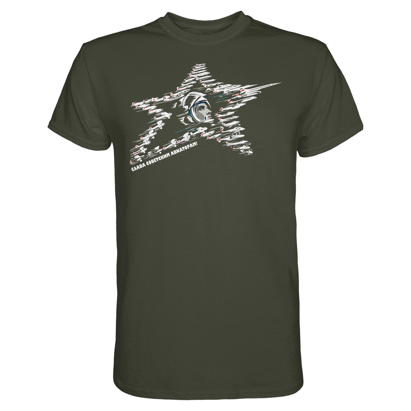 DDR Ostalgie Shirt Unisex • JURI GAGARIN - RUHM DEN SOWJETISCHEN FLIEGERN!