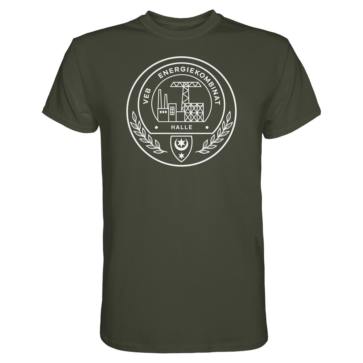 VEB ENERGIEKOMBINAT HALLE - Premium Shirt DDR | Ostalgie Shirt Unisex
